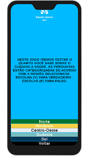 Saúde Game Quiz Screen 3