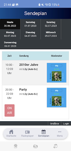 Lion Radio Screen 3