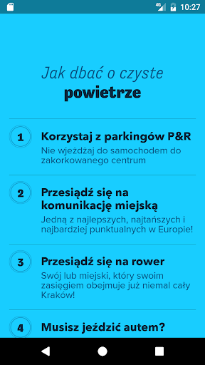 Powietrze Kraków Screen 2