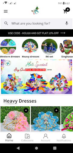 Android application KK GROUPS - Laddu Gopal Dress screenshort