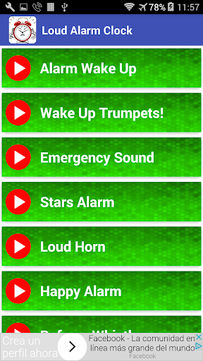 Loud Alarm Clock Ringtones Screen 2