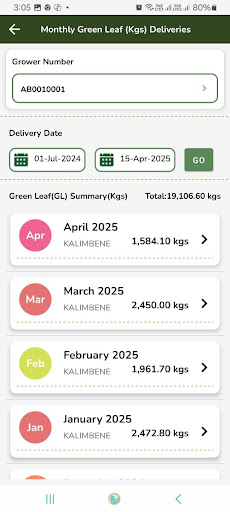 KTDA Farmers App Screenshot 3 - AppWisp.com
