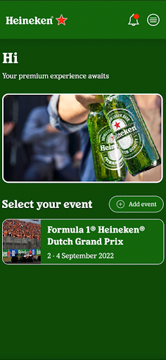 Heineken Hospitality Screen 2