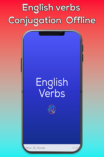 Android application تصريف الأفعال الإنجليزية screenshort
