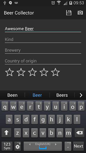 Beer Collector Screen 3