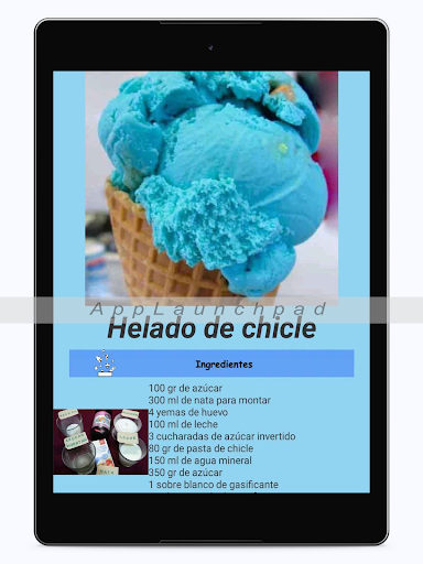 Helados and Sorbetes