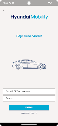 Android application Hyundai Mobility screenshort