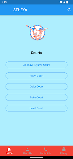 Android application STHEYA APP screenshort