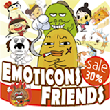 Emoticons friends icon
