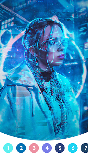 Billie Eilish Paint by Number Screen 3