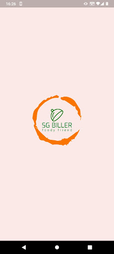 Android application SG Biller screenshort