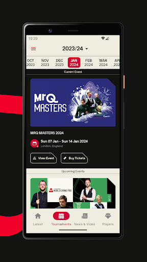 World Snooker Tour Screen 3