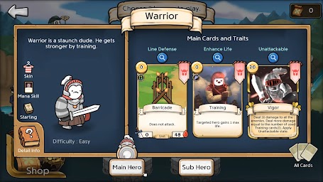 3 Minute Heroes: Card Defense