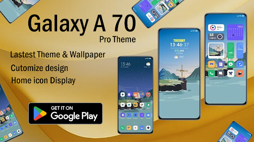 Galaxy A70 Theme Screen 2