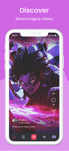 Android application Arime - Anime App MAL Games screenshort