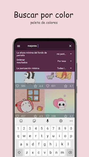 Lindos fondos Kawaii 4K Captura de Pantalla de la Aplicación Android 3