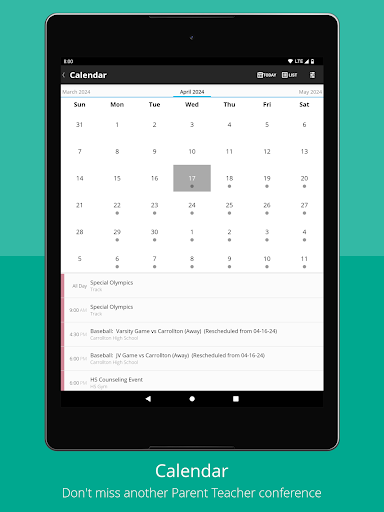 Android application Holden R-III School District screenshort