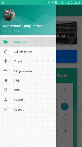 STTC Mobile (For Student) Screen 2