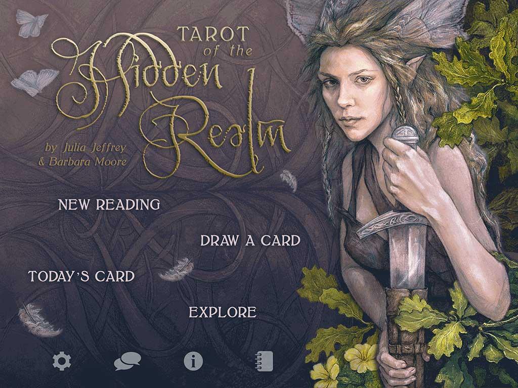 Android application Tarot of the Hidden Realm screenshort