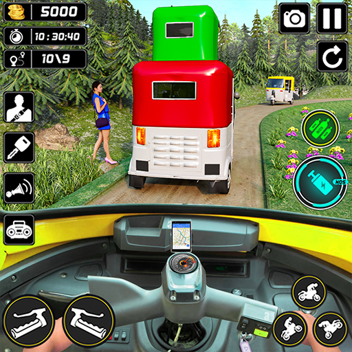 City Rickshaw Driving Games 3D logo