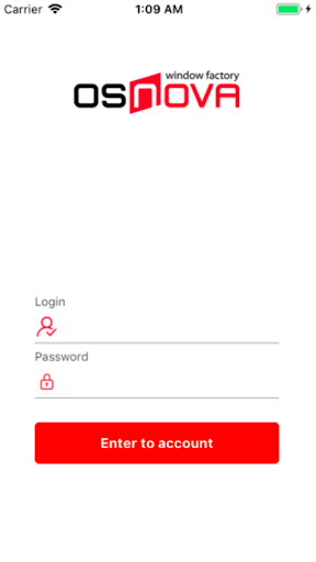 Android application Osnova Dealer screenshort