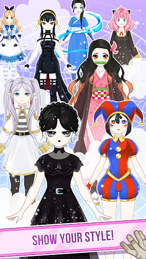 Anime Dress Up Gameu30fbMagic Doll 20