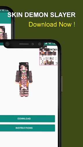 Demon Slayer Skin for MCPE