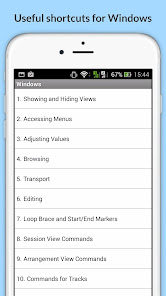 Captura de Pantalla 12 Full Ableton Live Pro Shortcut android