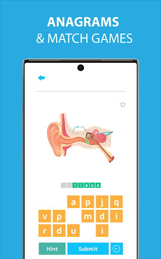 Screenshot of Human Anatomy Learning - 3D