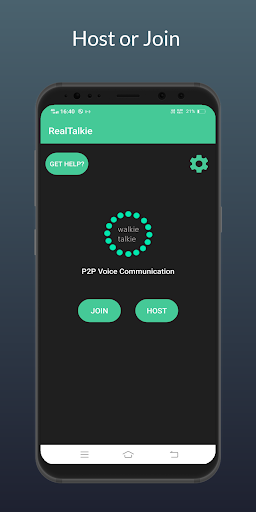 Android application Walkie Talkie Offline Talk screenshort