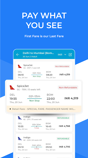 HappyEasyTrip - Flight & Hotel Screen 2