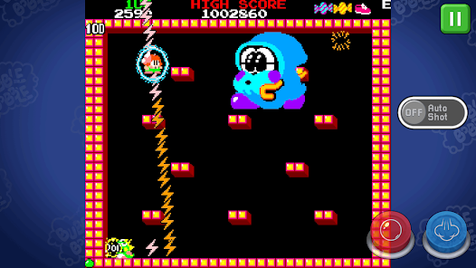 Game play do jogo Bubble Bobble - Brendo Wp Games 