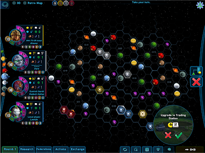 Captura de pantalla del proyecto Gaia