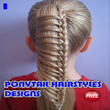 Ponytail Hairstyle Designs icon