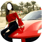 Cover Image of डाउनलोड Girls With Car Photo Editor  APK