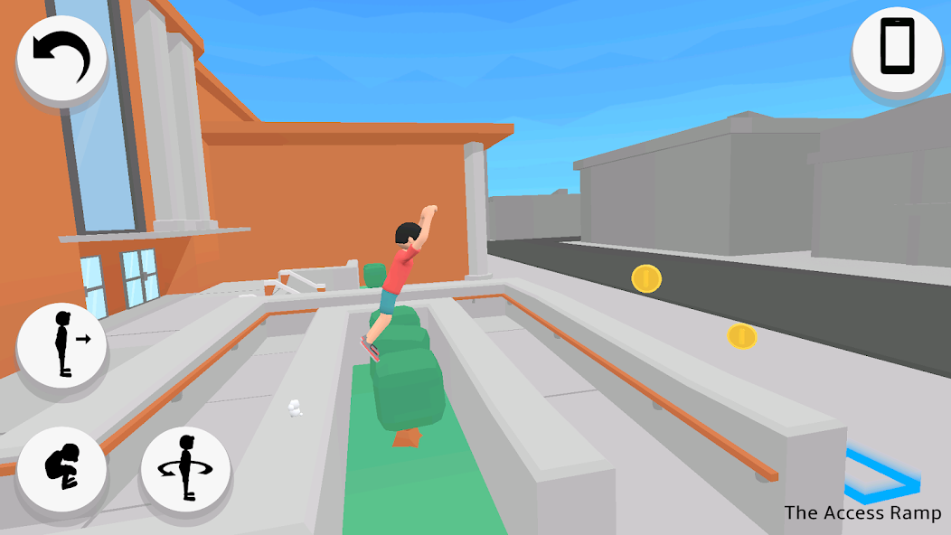 Flip Out - Parkour Backflip Si 2.3.0 APK + Мод (Unlimited money) за Android