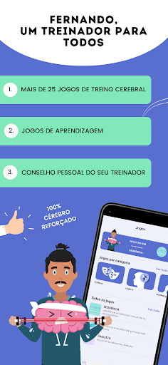 Android application Fernando, treinador de memoria screenshort