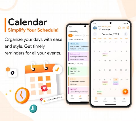 Calendar: Schedule Plannerのおすすめ画像1