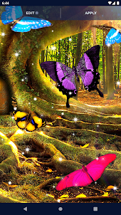 Butterfly Parallax Wallpaper