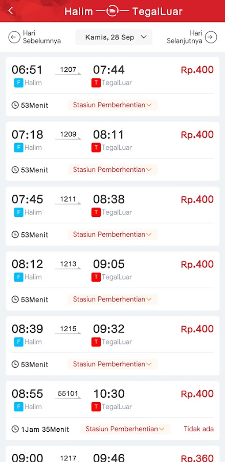 Whoosh - Kereta Cepat Screen 2