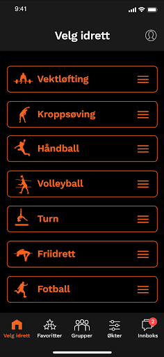 Android application CoachYou screenshort