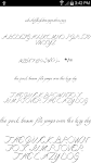 screenshot of Script Fonts Message Maker