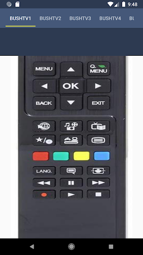 Genuine Replacement Remote Control For Bush TV IDLCD26TV27HD LCD26TV022HDX R5 