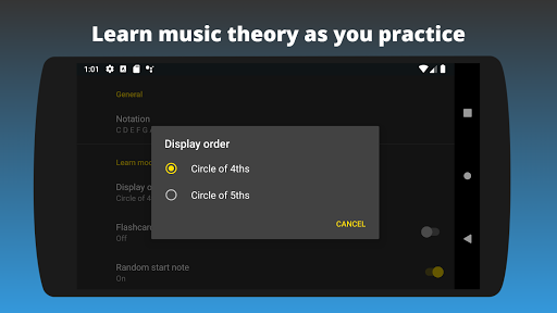 Piano Chords and Scales Trainer