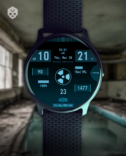 Atomic Tic Watch Face screenshot 5