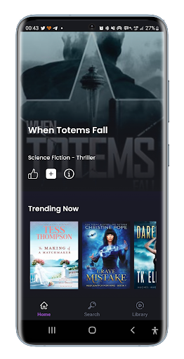 Android application BookFlix - E-Book & Audio Book screenshort