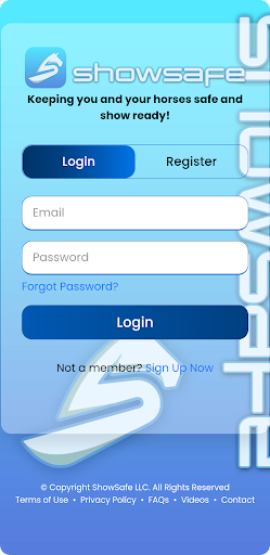 Android application ShowSafe screenshort