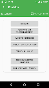 Super Backup: SMS & Kontakt Capture d'écran