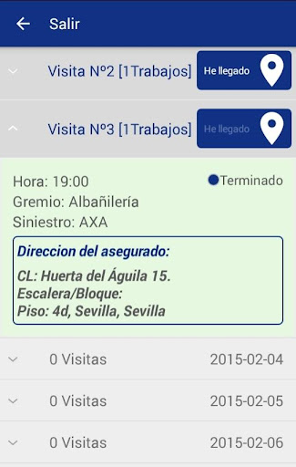 iTramit APP Screen 2