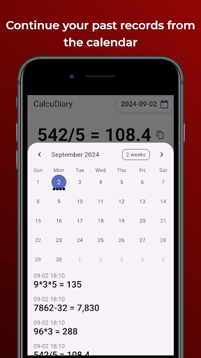 CalcuDiary Calculator  Diary